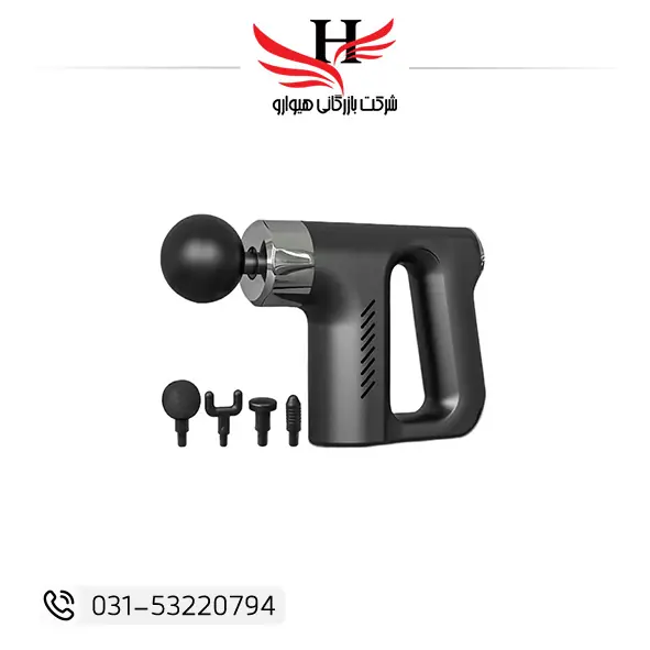ماساژور برقی FASCIAL GUN-KH740 ماساژور تفنگی حرفهای مناسب خرید عمده از نمایندگی هیوارو شهرضا و تهران